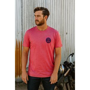 Iron & Resin Red Crewneck Freedom Fighters T Shirt Tee Top Mens Size Medium